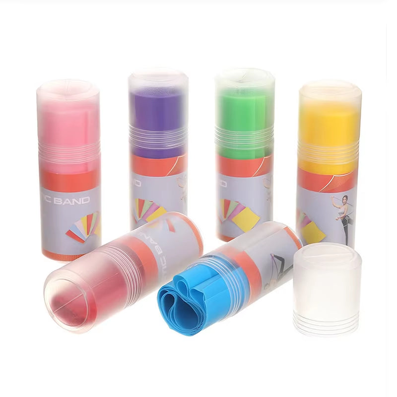 200Cm Resistance Bands Elastic Exercise Bands Set for Recovery, Physical Therapy, Yoga, Pilates, Rehab,Fitness,Strength Training