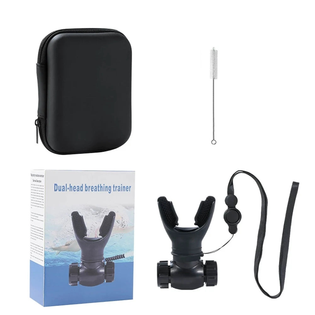 Breathing Trainer Inhale Respiratory Trainer Portable Lung Exercise Device Breathe Training Equipment for Fitness Training