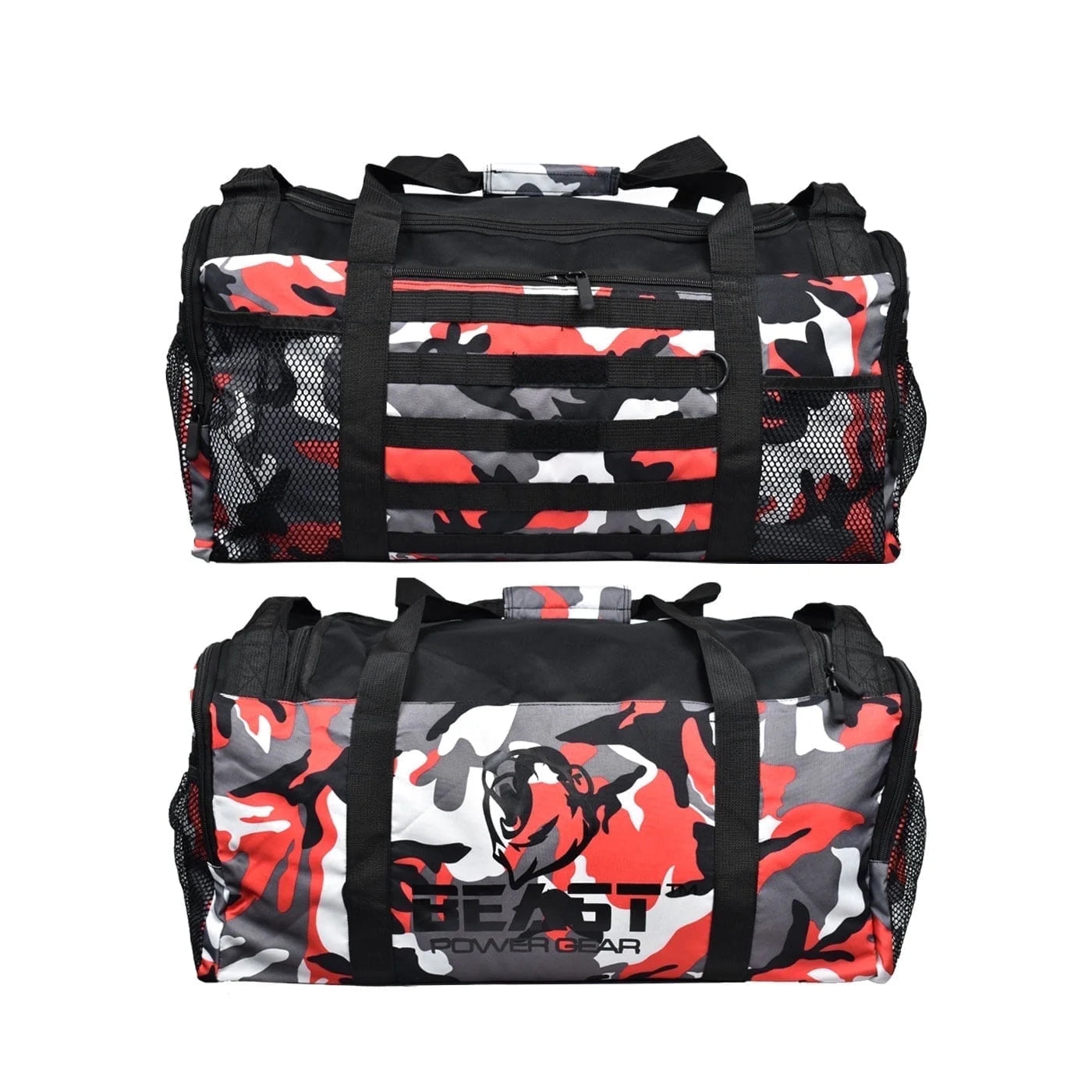 Beast Power Gear Gym Duffle Bag- Workout, Boxing, MMA, Sports Gym Bag with Shoes Compartment Adjustable Shoulder Strap for Men & Women